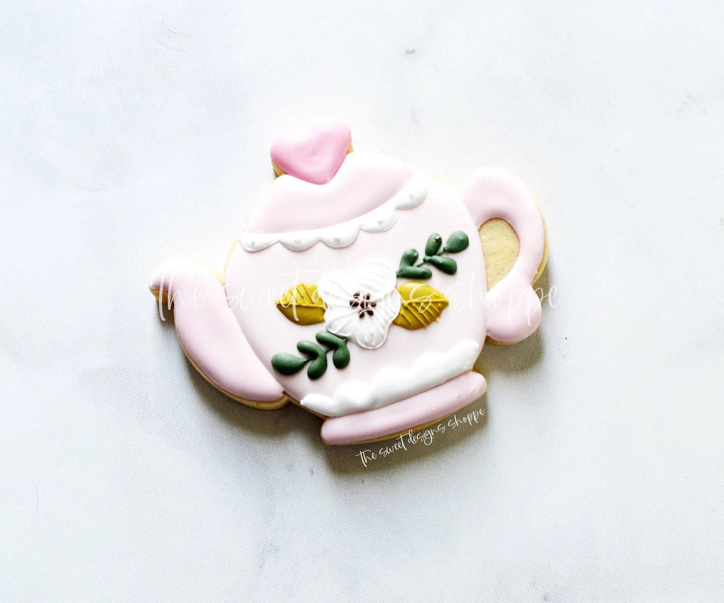 Cookie Cutters - Tea Pot - Cookie Cutter - The Sweet Designs Shoppe - - 2019, ALL, beverage, Cookie Cutter, Miscellaneous, MOM, mother, mothers DAY, Promocode, tea