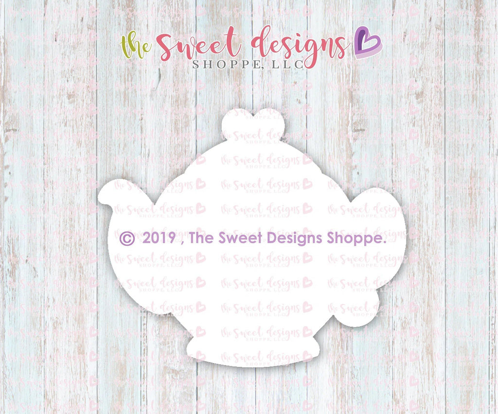 Cookie Cutters - Tea Pot - Cookie Cutter - The Sweet Designs Shoppe - - 2019, ALL, beverage, Cookie Cutter, Miscellaneous, MOM, mother, mothers DAY, Promocode, tea