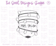 Cookie Cutters - Teacher Christmas Cookie Cutter Set - Set of 2 - Cookie Cutters - The Sweet Designs Shoppe - TSDS - - ALL,Christmas,Christmas / Winter,Cookie Cutter,new,Plaque,Plaques,PLAQUES HANDLETTERING,Promocode,regular sets,School,School / Graduation,set,STL,teachmas