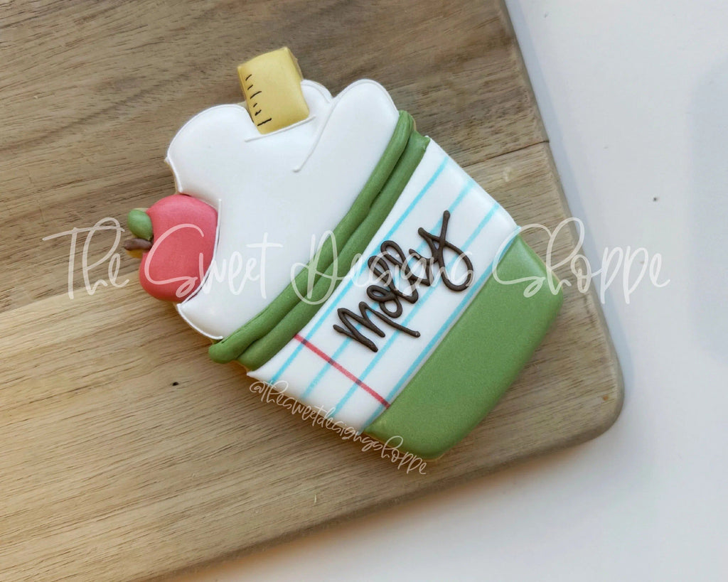 Cookie Cutters - Teacher Coffee Paper Cup - Cookie Cutter - The Sweet Designs Shoppe - TSDS - - ALL,back to school,beverage,beverages,Cookie Cutter,Food,Food and Beverage,Food beverages,Promocode,School,School / Graduation,school supplies,STL,Teach,Teacher,Teacher Appreciation