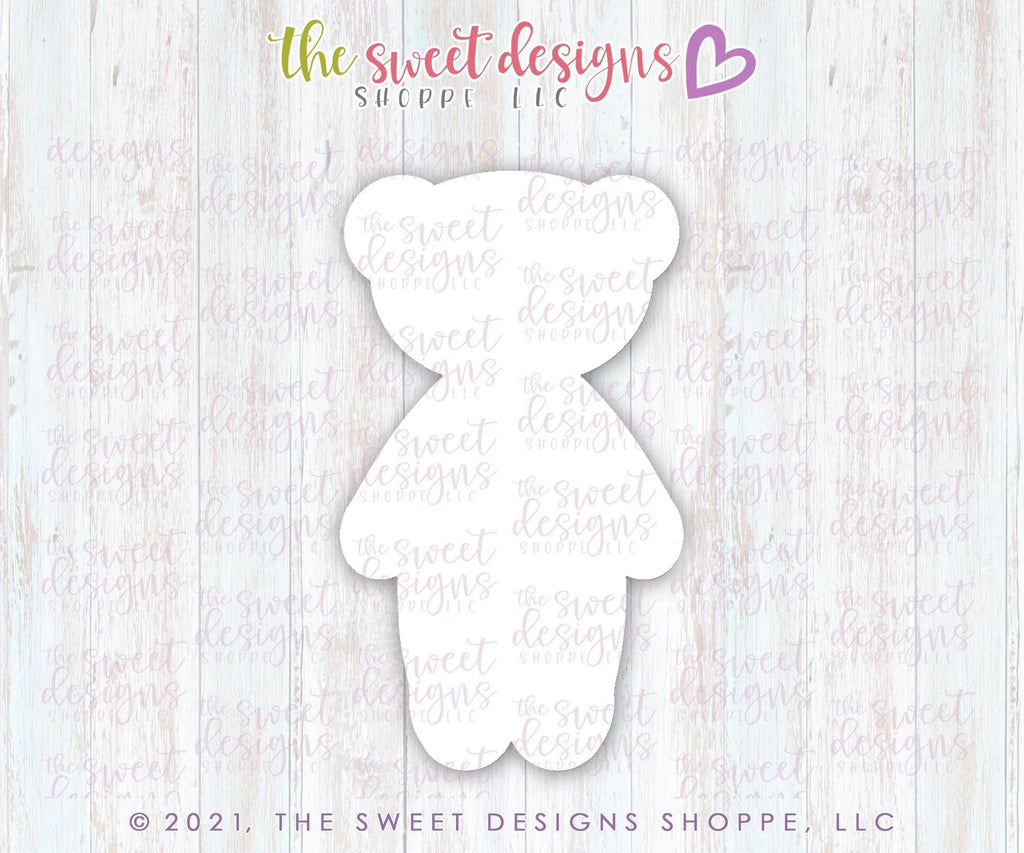 Cookie Cutters - Teddy Bear - Cookie Cutter - The Sweet Designs Shoppe - - Accesories, Accessories, accessory, ALL, Baby, Baby / Kids, Baby Bib, Baby Dress, Baby Swaddle, baby toys, Christmas, Christmas / Winter, Clothing / Accessories, Cookie Cutter, kids, Kids / Fantasy, Promocode, toy, toys