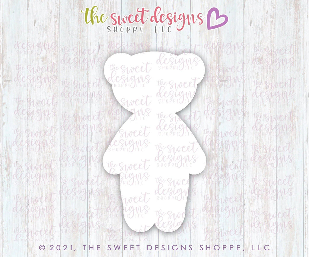 Cookie Cutters - Teddy Bear - Cookie Cutter - The Sweet Designs Shoppe - TSDS - - Accesories,Accessories,accessory,ALL,Baby,Baby / Kids,Baby Bib,Baby Dress,Baby Swaddle,baby toys,Christmas,Christmas / Winter,Clothing / Accessories,Cookie Cutter,kids,Kids / Fantasy,Promocode,STL,toy,toys