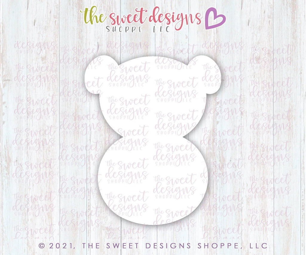 Cookie Cutters - Teddy Bear Rattle - Cookie Cutter - The Sweet Designs Shoppe - - Accesories, Accessories, accessory, ALL, Baby, Baby / Kids, Baby Bib, Baby Dress, Baby Swaddle, baby toys, Christmas, Christmas / Winter, Clothing / Accessories, Cookie Cutter, kids, Kids / Fantasy, Promocode, toy, toys