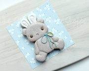 Cookie Cutters - Teddy Bear with Bunny Ears - Cookie Cutter - The Sweet Designs Shoppe - TSDS - - ALL,Animal,Animals,Baby / Kids,Cookie Cutter,Easter,Easter / Spring,kids,Kids / Fantasy,Promocode,STL