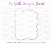 Cookie Cutters - Teddy Bear with Bunny Ears & Easter hugs Plaque Set - Set of 2 - Cookie Cutters - The Sweet Designs Shoppe - TSDS - - ALL,Animal,Animals,Cookie Cutter,Easter,Easter / Spring,Promocode,regular sets,set,sets,STL