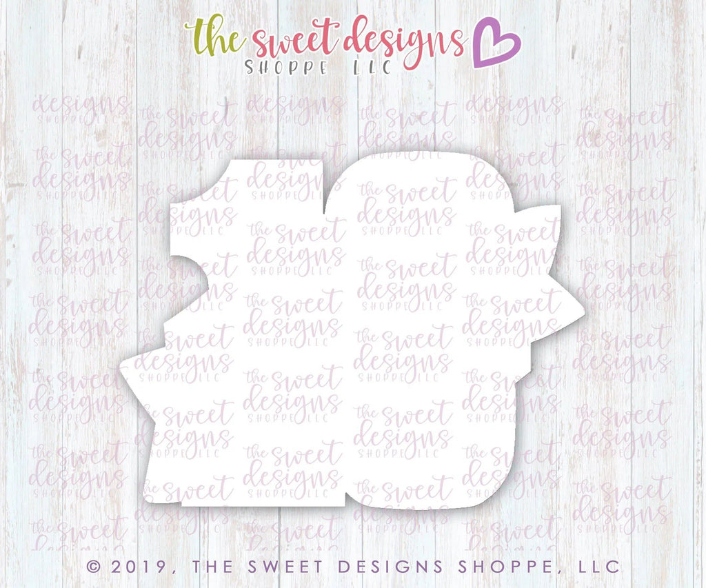 Cookie Cutters - Ten with Ribbon - Cookie Cutter - The Sweet Designs Shoppe - TSDS - - 10,Accesories,ALL,Birthday,Cookie Cutter,diez,Fonts,kids,Lettering,letters and numbers,number,Promocode
