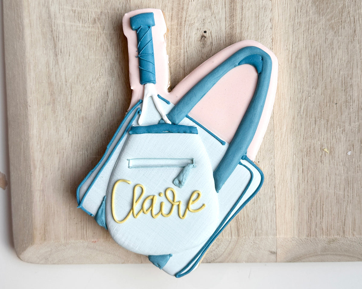 Cookie Cutters - Tennis Bag - Cookie Cutter - The Sweet Designs Shoppe - TSDS - - Accesories,Accessories,accessory,ALL,Clothing / Accessories,Cookie Cutter,Hobbies,pickle ball,pickleball,Promocode,sports,STL,tennis
