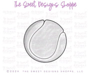 Cookie Cutters - Tennis Ball - Cookie Cutter - The Sweet Designs Shoppe - TSDS - - ALL,Cookie Cutter,dad,fan,Father,Fathers Day,grandfather,kids,pickle ball,pickleball,Promocode,sport,sports,STL,tennis
