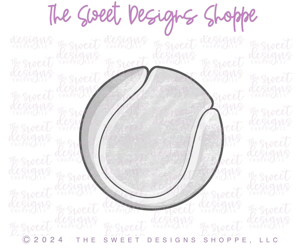 Cookie Cutters - Tennis Ball - Cookie Cutter - The Sweet Designs Shoppe - TSDS - - ALL,Cookie Cutter,dad,fan,Father,Fathers Day,grandfather,kids,Promocode,sport,sports,tennis