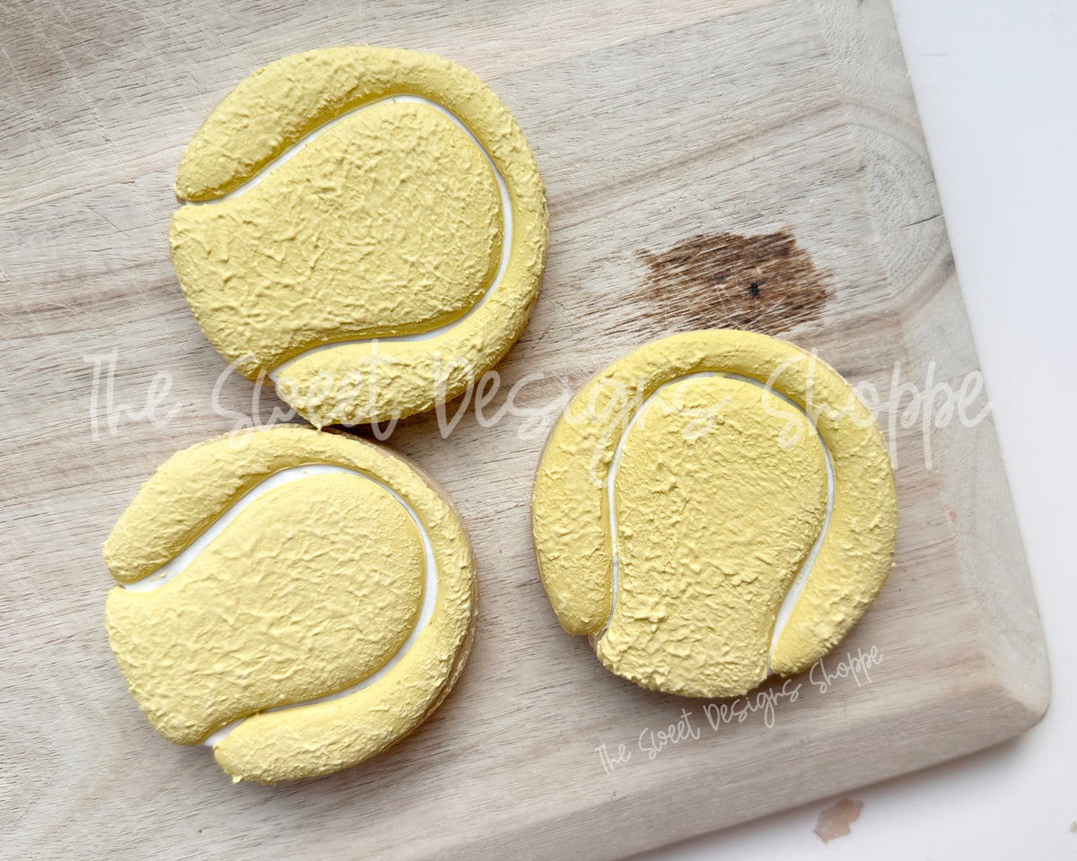 Cookie Cutters - Tennis Ball - Cookie Cutter - The Sweet Designs Shoppe - TSDS - - ALL,Cookie Cutter,dad,fan,Father,Fathers Day,grandfather,kids,pickle ball,pickleball,Promocode,sport,sports,STL,tennis