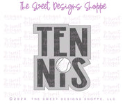 Cookie Cutters - Tennis Cookie Cutters Set - Set of 4 Cookie Cutters - The Sweet Designs Shoppe - TSDS - - ALL,Cookie Cutter,dad,Father,Fathers Day,grandfather,Mama,Mini Sets,MOM,mother,Mothers Day,pickle ball,pickleball,Promocode,regular sets,set,sport,sports