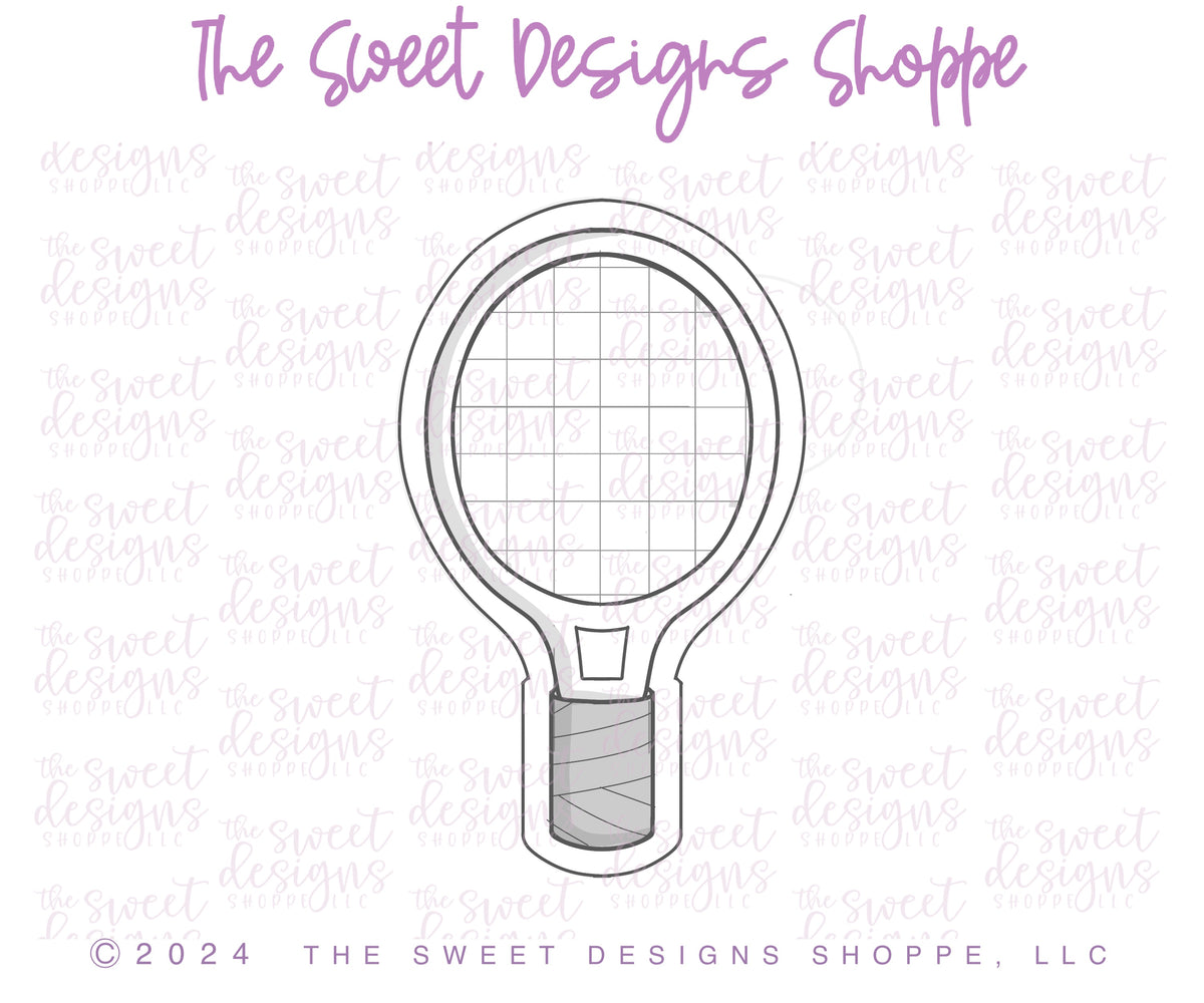 Cookie Cutters - Tennis Cookie Cutters Set - Set of 4 Cookie Cutters - The Sweet Designs Shoppe - TSDS - - ALL,Cookie Cutter,dad,Father,Fathers Day,grandfather,Mama,Mini Sets,MOM,mother,Mothers Day,pickle ball,pickleball,Promocode,regular sets,set,sport,sports