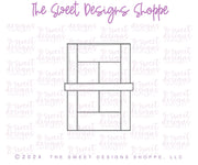 Cookie Cutters - Tennis Cookie Cutters Set - Set of 4 Cookie Cutters - The Sweet Designs Shoppe - TSDS - - ALL,Cookie Cutter,dad,Father,Fathers Day,grandfather,Mama,Mini Sets,MOM,mother,Mothers Day,pickle ball,pickleball,Promocode,regular sets,set,sport,sports