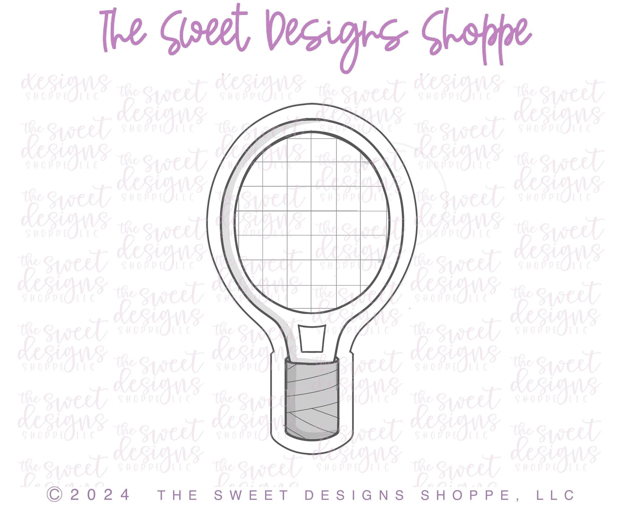 Tennis Racket Template Large Printable Tennis Racket Template