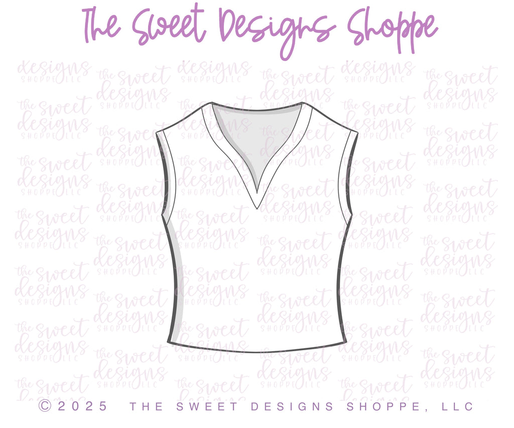 Cookie Cutters - Tennis Top - Cookie Cutter - The Sweet Designs Shoppe - TSDS - - Accesories,Accessories,accessory,ALL,Clothing / Accessories,Cookie Cutter,Hobbies,new,Promocode,sports,STL,tennis