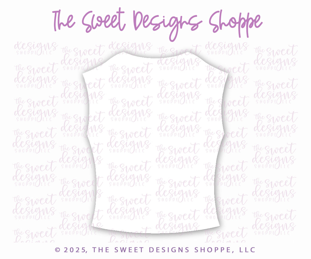 Cookie Cutters - Tennis Top - Cookie Cutter - The Sweet Designs Shoppe - TSDS - - Accesories,Accessories,accessory,ALL,Clothing / Accessories,Cookie Cutter,Hobbies,new,Promocode,sports,STL,tennis