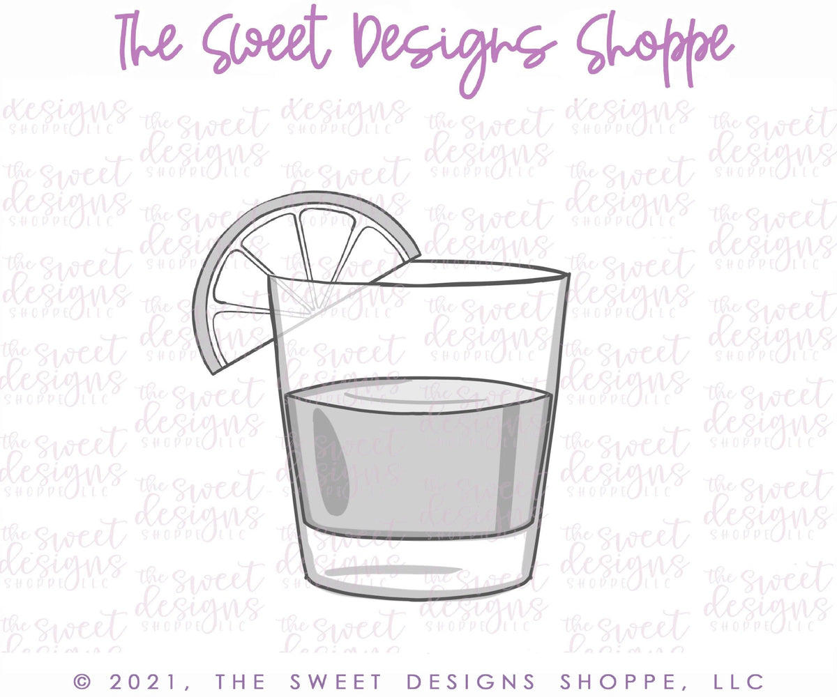 Cookie Cutters - Tequila Shot - Cookie Cutter - The Sweet Designs Shoppe - TSDS - - 5 de Mayo,ALL,cinco,Cinco de Mayo,Cookie Cutter,Food,Food and Beverage,Food beverages,Mexico,Promocode,STL
