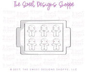 Cookie Cutters - The Frosted Cookiery "Baking with Love" Class Set - Cookie Cutters Set Only-Set of 6 Cookie Cutters-Class not included - The Sweet Designs Shoppe - TSDS - - ALL,Baking,class,Cookie Cutter,online,online class,Promocode,set,sets,The Frosted Cookiery,valentine,Valentine's