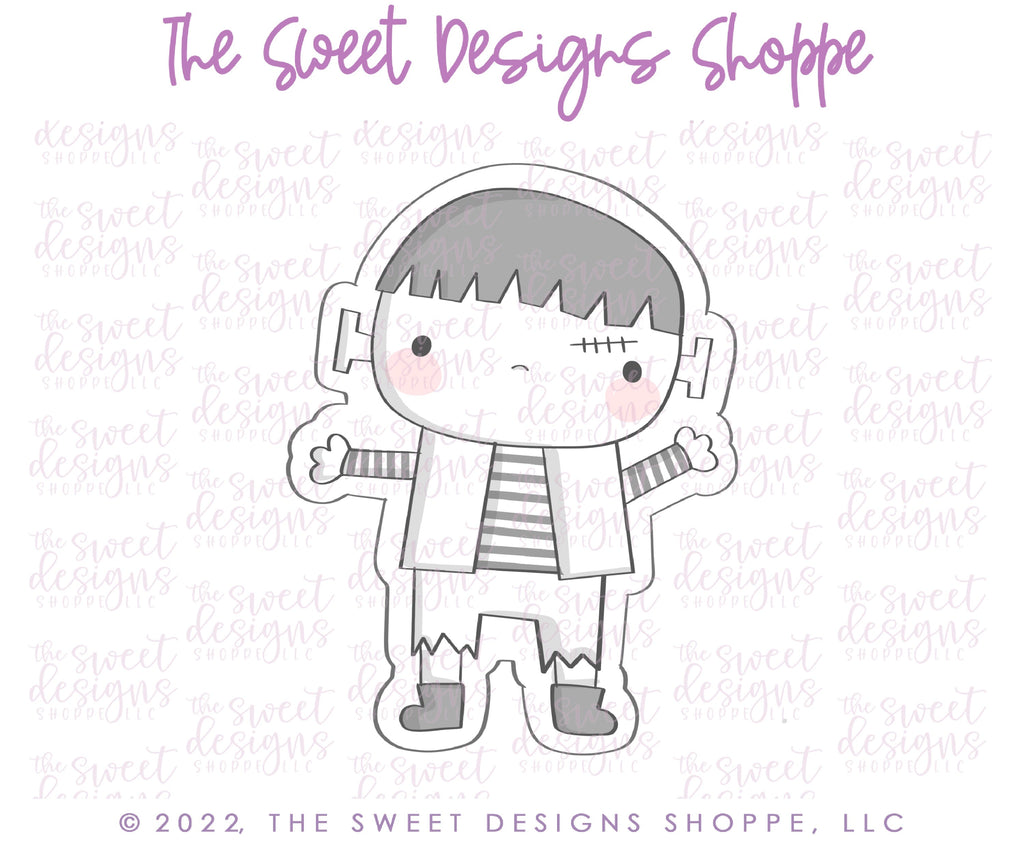 Cookie Cutters - The Frosted Cookiery "Too Cute to Spook" Class Set - Cookie Cutters Set Only - Set of 6 Cookie Cutters - Online Class not included. - The Sweet Designs Shoppe - TSDS - - ALL,class,Cookie Cutter,halloween,Halloween set,Halloween Sets,online,online class,Promocode,set,sets,STL,The Frosted Cookiery