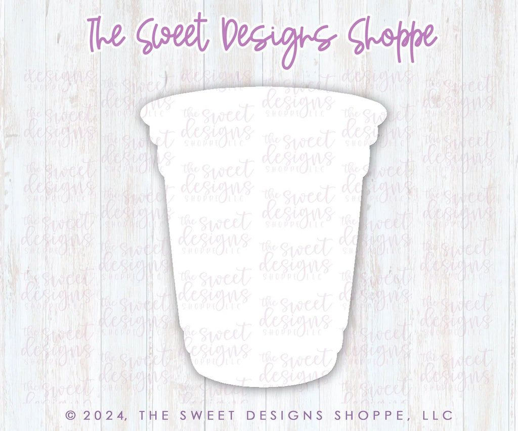 Cookie Cutters - The Red Cup - Cookie Cutter - The Sweet Designs Shoppe - TSDS - - 4th,4th July,4th of July,ALL,Birthday,Cookie Cutter,Food and Beverage,Food beverages,happybirthdday,Party,Patriotic,pool party,Promocode,STL,USA