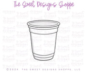 Cookie Cutters - The Red Cup - Cookie Cutter - The Sweet Designs Shoppe - TSDS - - 4th,4th July,4th of July,ALL,Birthday,Cookie Cutter,Food and Beverage,Food beverages,happybirthdday,Party,Patriotic,Patriotric,pool party,Promocode,STL,USA