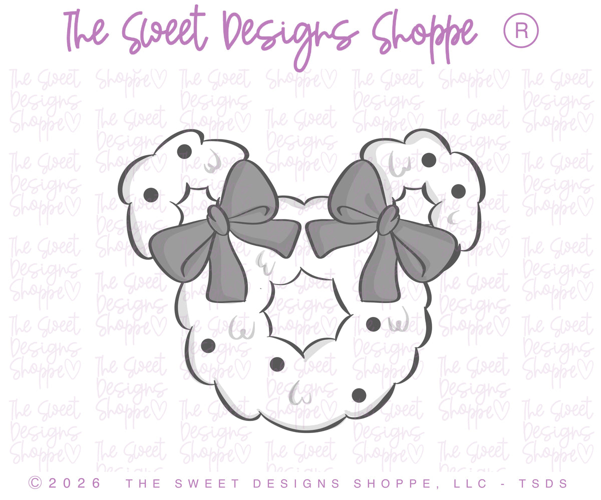 Cookie Cutters - Theme Park Christmas Cookie Cutter Set - Set of 3 - Cookie Cutters - The Sweet Designs Shoppe - TSDS - - ALL,Christmas,Christmas / Winter,Cookie Cutter,mouse,new,Promocode,regular sets,set,Snack Theme park,STL,Theme Park,Theme park Snack
