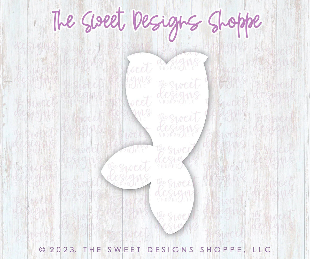 Cookie Cutters - Thin Mermaid Tail - Cookie Cutter - The Sweet Designs Shoppe - TSDS - - ALL,Cookie Cutter,fish,mermaid,ocean,plant,plants,Promocode,sea,STL,summer,under the sea