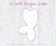 Cookie Cutters - Thin Mermaid Tail - Cookie Cutter - The Sweet Designs Shoppe - TSDS - - ALL,Cookie Cutter,fish,mermaid,ocean,plant,plants,Promocode,sea,STL,summer,under the sea