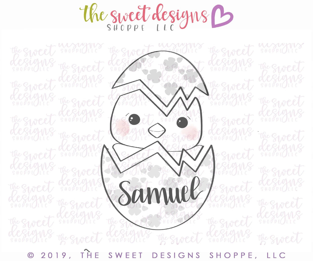 Cookie Cutters - Three Piece Chick Set - Cookie Cutters - The Sweet Designs Shoppe - TSDS - - ALL,Animal,Animals,Animals and Insects,Cookie Cutter,Easter,Easter / Spring,Promocode,regular sets,set,sets