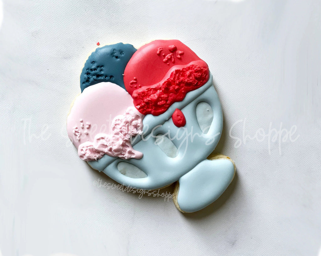 Cookie Cutters - Three Scoop Ice Cream Glass - Cookie Cutter - The Sweet Designs Shoppe - TSDS - - 4th,4th July,4th of July,ALL,Birthday,cone,Cookie Cutter,Food,Food and Beverage,Food beverages,icecream,Patriotic,Promocode,summer,Sweet,Sweets,USA,valentines