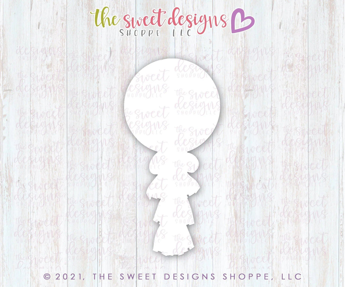 Cookie Cutters - Three Tassel Balloon - Cookie Cutter - The Sweet Designs Shoppe - TSDS - - ALL,Balloon,Birthday,Cookie Cutter,Party,Promocode,STL
