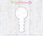 Cookie Cutters - Three Tassel Balloon - Cookie Cutter - The Sweet Designs Shoppe - TSDS - - ALL,Balloon,Birthday,Cookie Cutter,Party,Promocode,STL