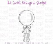 Cookie Cutters - Three Tassel Balloon - Cookie Cutter - The Sweet Designs Shoppe - TSDS - - ALL,Balloon,Birthday,Cookie Cutter,Party,Promocode,STL