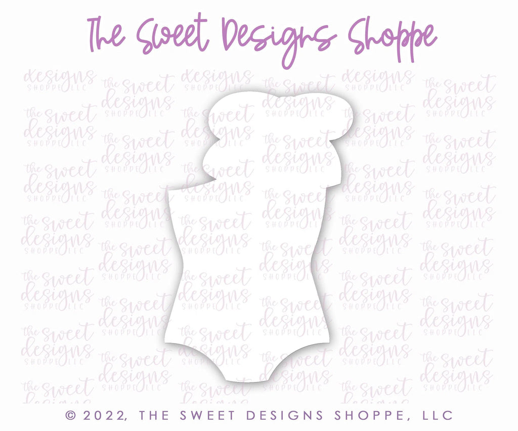 Cookie Cutters - Tied Swimsuit - Cookie Cutter - Sweet Designs Shoppe - - 4th, 4th July, 4th of July, ALL, bathing suit, beach, Clothing / Accessories, Cookie Cutter, fourth of July, Independence, Patriotic, pool, Promocode, Retro, Summer, swimming, vacation, Vintage