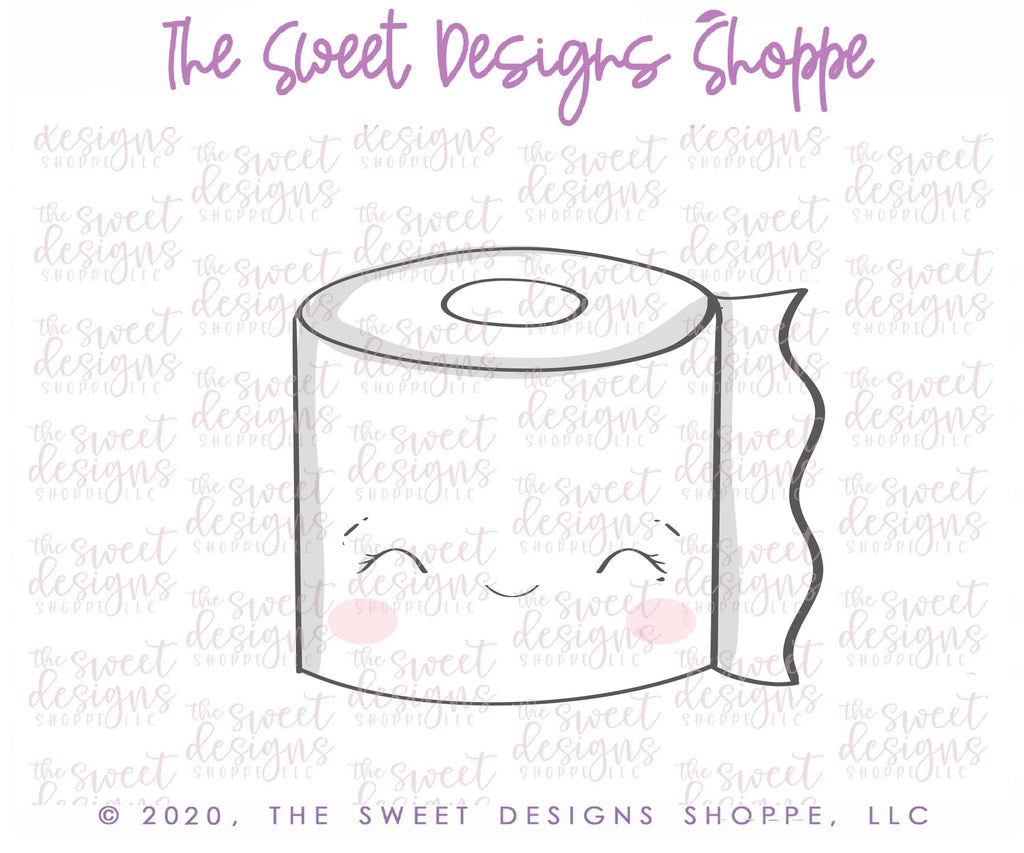 Cookie Cutters - Toilet Paper - Cookie Cutter - The Sweet Designs Shoppe - - ALL, Cookie Cutter, Doctor, MEDICAL, Misc, Miscelaneous, Miscellaneous, NURSE, NURSE APPRECIATION, Promocode