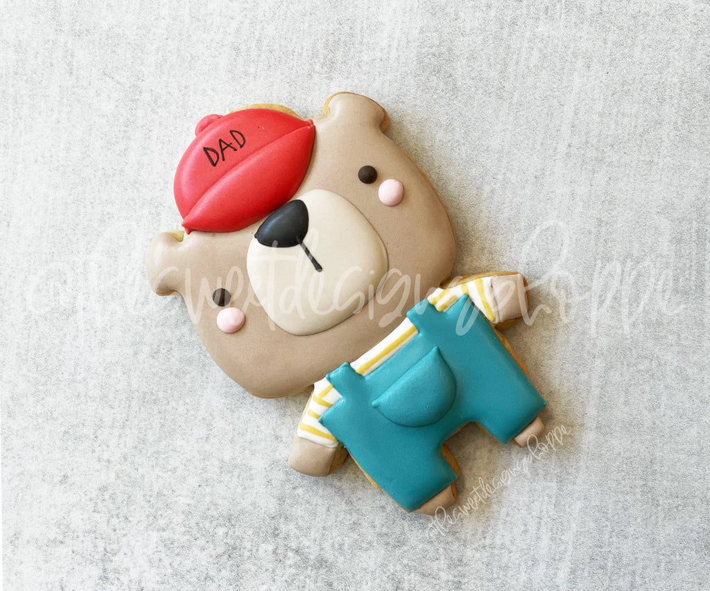 Cookie Cutters - Tool Bear - Cookie Cutter - The Sweet Designs Shoppe - TSDS - - ALL,Animal,Animals,Animals and Insects,Cookie Cutter,dad,Father,father's day,grandfather,mother,Mothers Day,Promocode