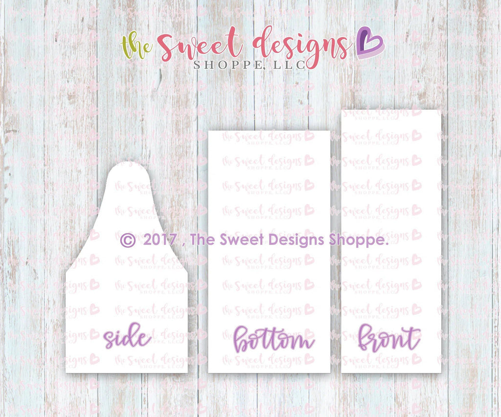 Cookie Cutters - Tool Box - Ideal for Mini and Small size Tools - Set of 3 - Cookie Cutters - The Sweet Designs Shoppe - TSDS - - ALL,Cookie Cutter,dad,Father,father's day,grandfather,Hobbies,Home,mother,Mothers Day,Promocode,regular sets,Set,sets,STL,Tool,Toolbox,tools