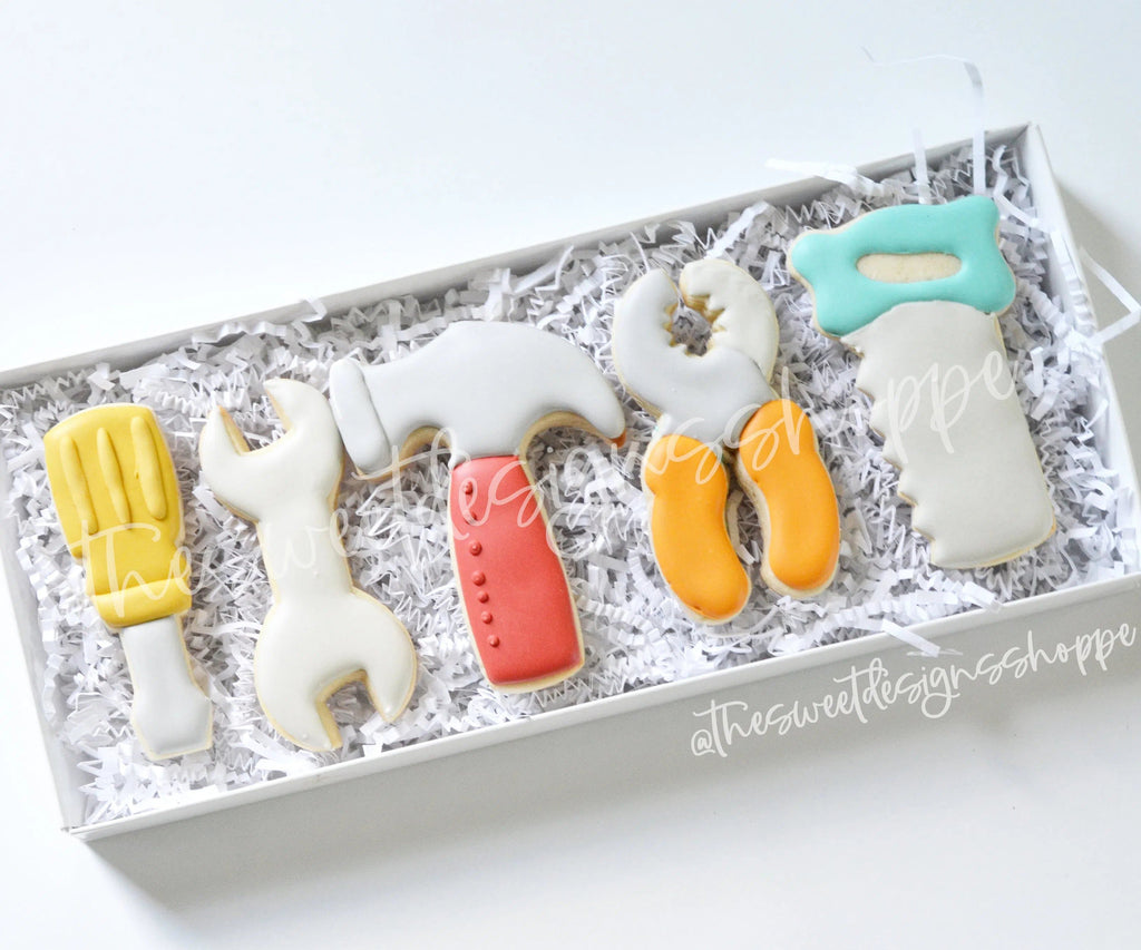 Cookie Cutters - Tools Set - Cookie Cutters - The Sweet Designs Shoppe - TSDS - - 051520,ALL,Cookie Cutter,dad,Father,father's day,grandfather,Mini Sets,Promocode,regular sets,set,STL,tools