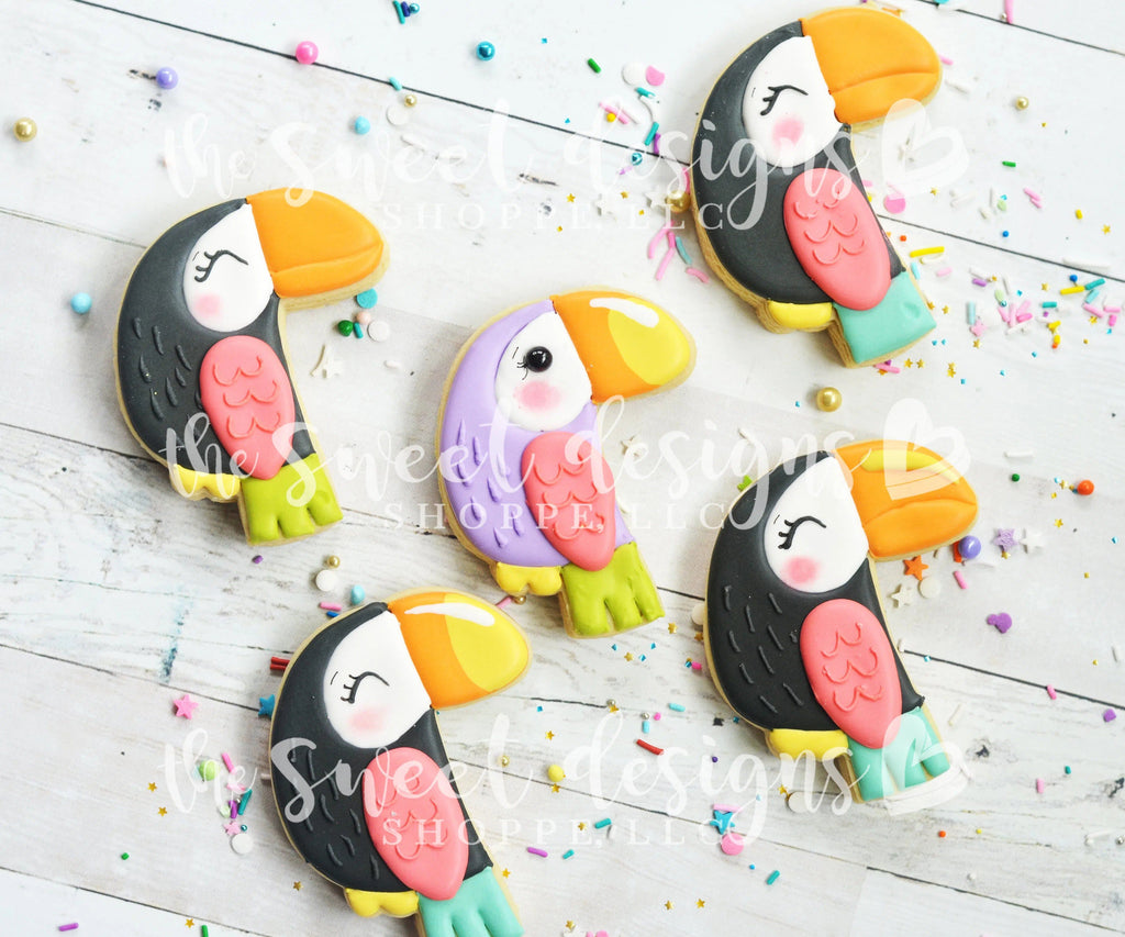 Cookie Cutters - Toucan - Cookie Cutter - The Sweet Designs Shoppe - TSDS - - ALL,Animal,Animals,beach,Cookie Cutter,Promocode,STL,summer,toucan,tropical,Tucan