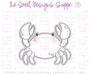 Cookie Cutters - Traditional Shape Crab - Cookie Cutter - The Sweet Designs Shoppe - TSDS - - ALL,Animal,Animals,Cookie Cutter,Crab,nautica,ocean,Promocode,sea,STL,Summer,traditional shape crab,under the sea