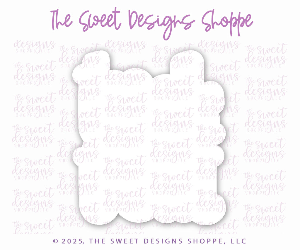 Cookie Cutters - Treat Bag & Trick or Treat Plaque Cookie Cutter Set - Set of 2 - Cookie Cutters - The Sweet Designs Shoppe - TSDS - - ALL,Cookie Cutter,halloween,Halloween set,Halloween Sets,Mini Sets,Plaque,Plaques,PLAQUES HANDLETTERING,Promocode,regular sets,set,STL