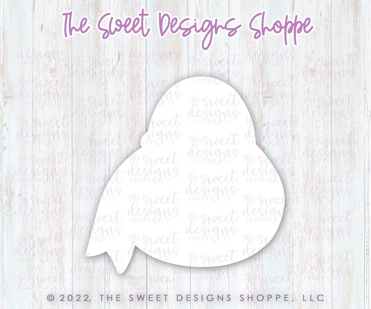 Cookie Cutters - Treat Bag with Tied Ribbon- Cookie Cutter - The Sweet Designs Shoppe - TSDS - - ALL,Classes,Cookie Cutter,halloween,missypsweets,Promocode,STL,treat bag,trick or treat