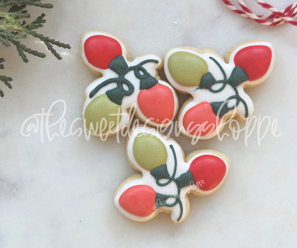 Cookie Cutters - Tree Christmas Lights- Cookie Cutter - The Sweet Designs Shoppe - - ALL, Christmas, Christmas / Winter, Cookie Cutter, Decoration, light, Promocode, Winter