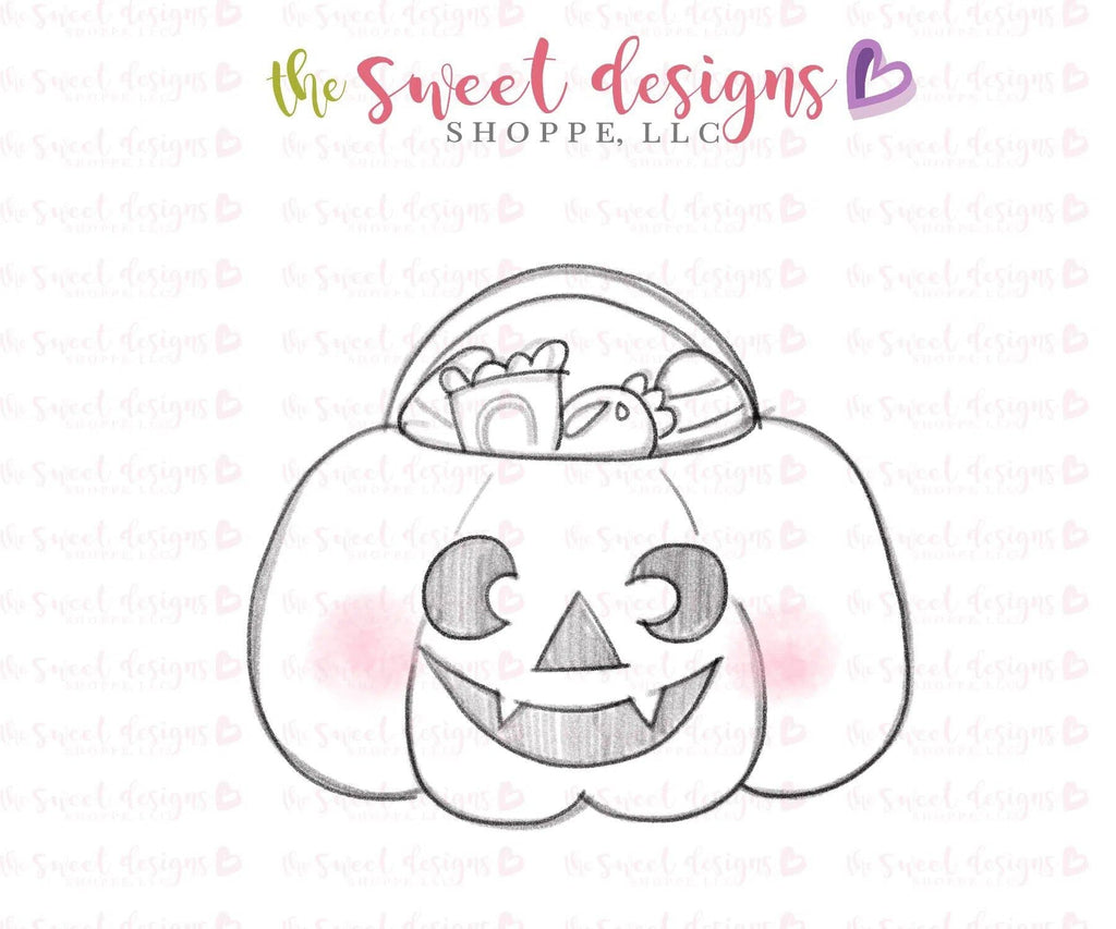 Cookie Cutters - Trick or Treat Jack o Lantern - Cookie Cutter - The Sweet Designs Shoppe - - 2021Top15, ALL, bag, Cookie Cutter, fall, Fall / Halloween, Fall / Thanksgiving, halloween, Promocode, Pumpkin