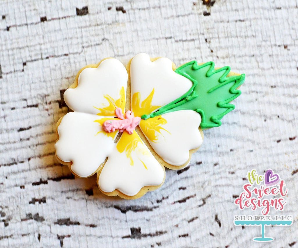 Cookie Cutters - Tropical Flower v2- Cookie Cutter - The Sweet Designs Shoppe - TSDS - - ALL,Cookie Cutter,Flower,Flowers,Luau,Mothers Day,Nature,Promocode,summer,Trees Leaves and Flowers,Tropical