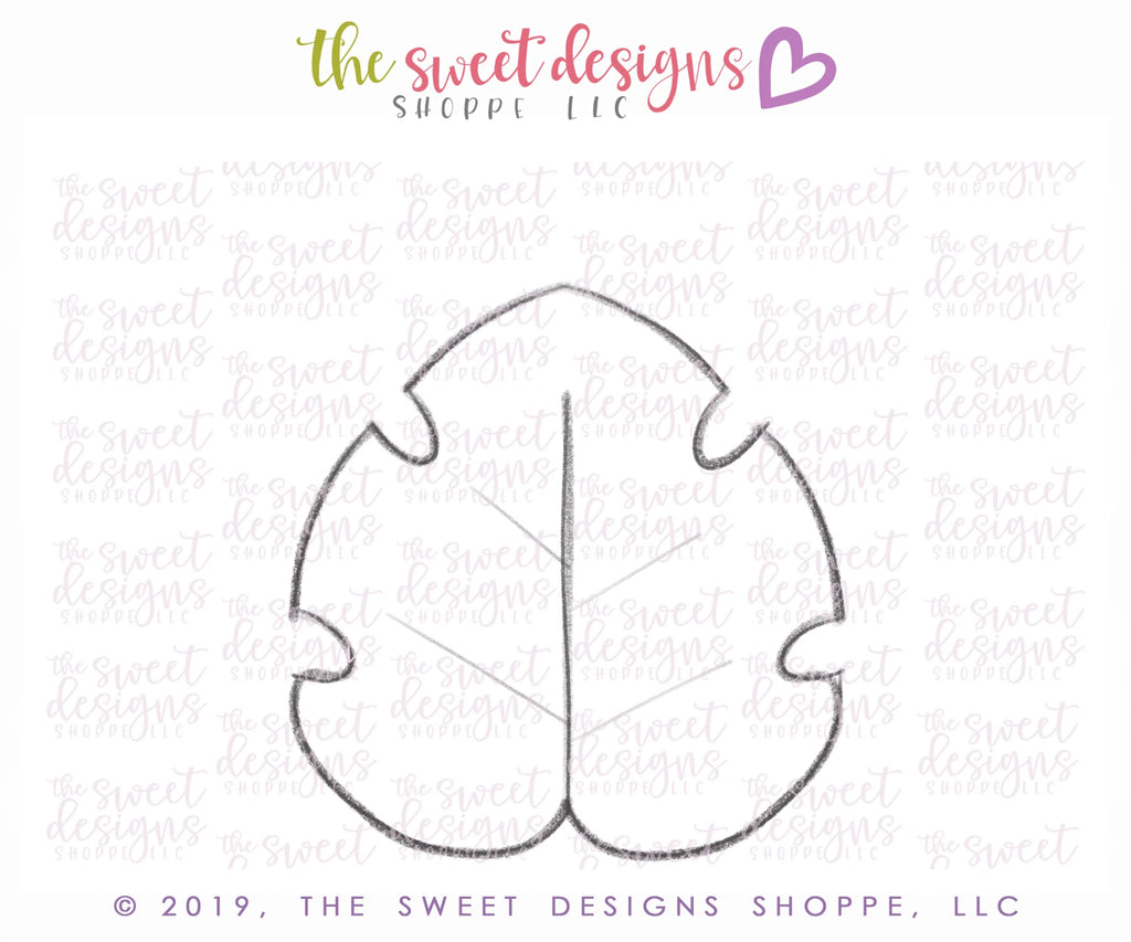 Cookie Cutters - Tropical Leaf 2019 - Cookie Cutter - Sweet Designs Shoppe - - ALL, Cookie Cutter, Leaves, Leaves and Flowers, nature, Promocode, Trees Leaves and Flowers, Woodlands Leaves and Flowers