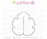Cookie Cutters - Tropical Leaf 2019 - Cookie Cutter - The Sweet Designs Shoppe - TSDS - - ALL,Cookie Cutter,Leaves,Leaves and Flowers,nature,Promocode,STL,Trees Leaves and Flowers,Woodlands Leaves and Flowers