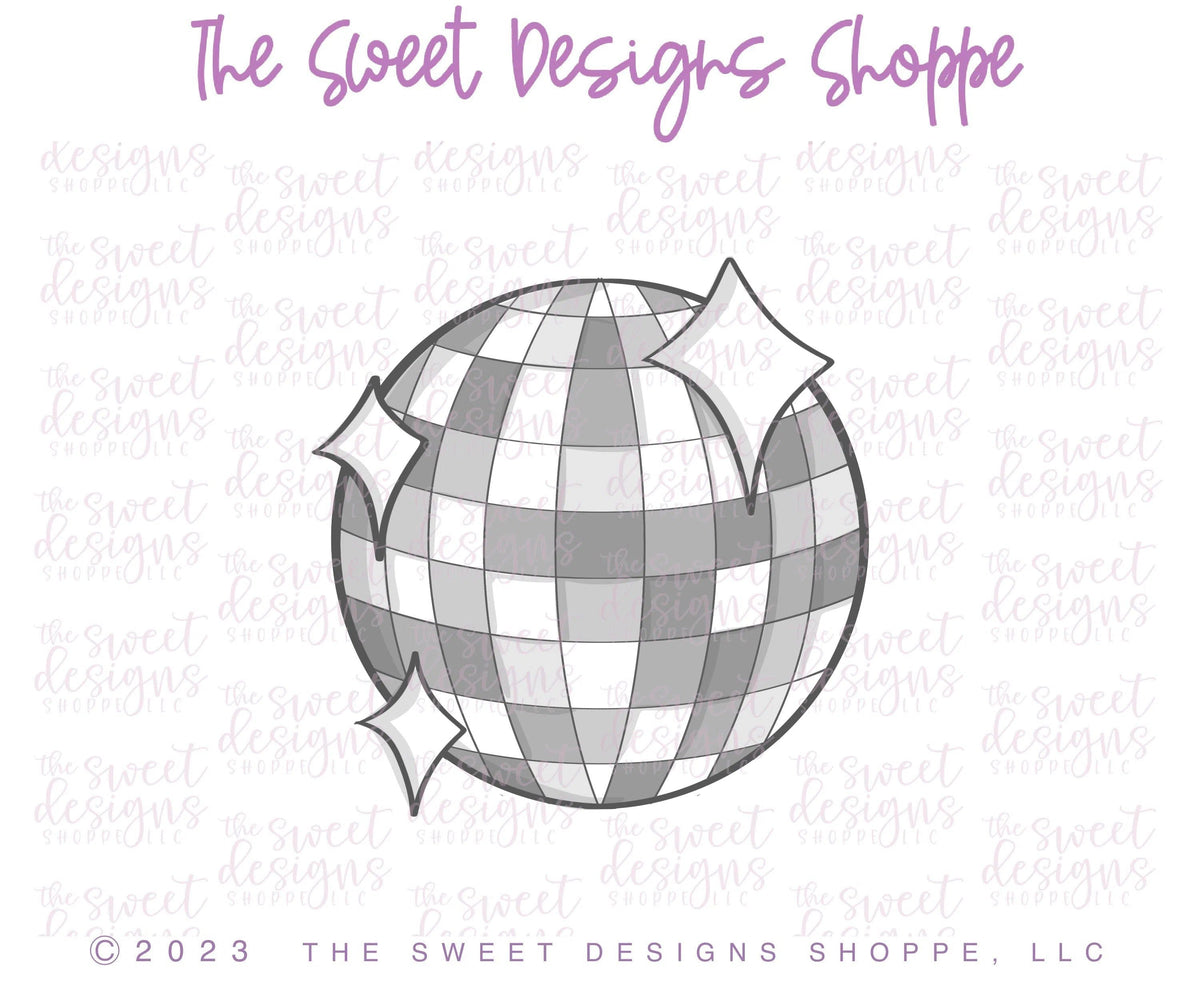 Cookie Cutters - TS Disco Ball - Cookie Cutter - The Sweet Designs Shoppe - TSDS - - ALL,Cookie Cutter,groovy,Promocode,Retro,STL,Taylor Swift,valentine,valentines