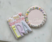 Cookie Cutters - TS Friendship Bracelet and Plaque Set - Set of 2 - Cookie Cutters - The Sweet Designs Shoppe - TSDS - - ALL,Cookie Cutter,Love,Mini Sets,Plaque,Plaques,PLAQUES HANDLETTERING,Promocode,regular sets,set,STL,Taylor Swift,valentine,valentines
