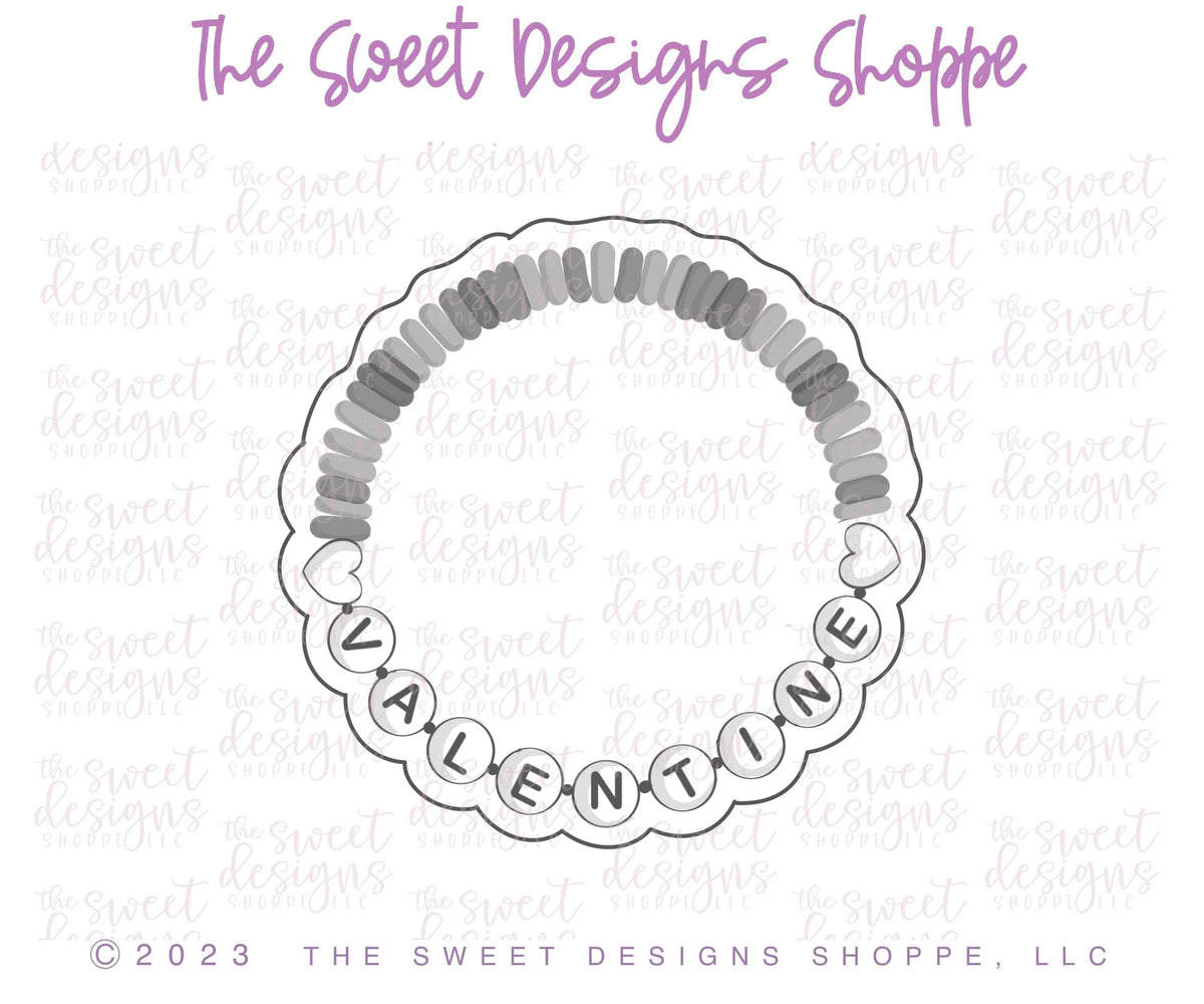 Cookie Cutters - TS Friendship Bracelet - Cookie Cutter - The Sweet Designs Shoppe - TSDS - - Accesories,Accessories,accessory,ALL,Clothing / Accessories,Cookie Cutter,Girl,Promocode,STL,Taylor Swift,valentine,valentines